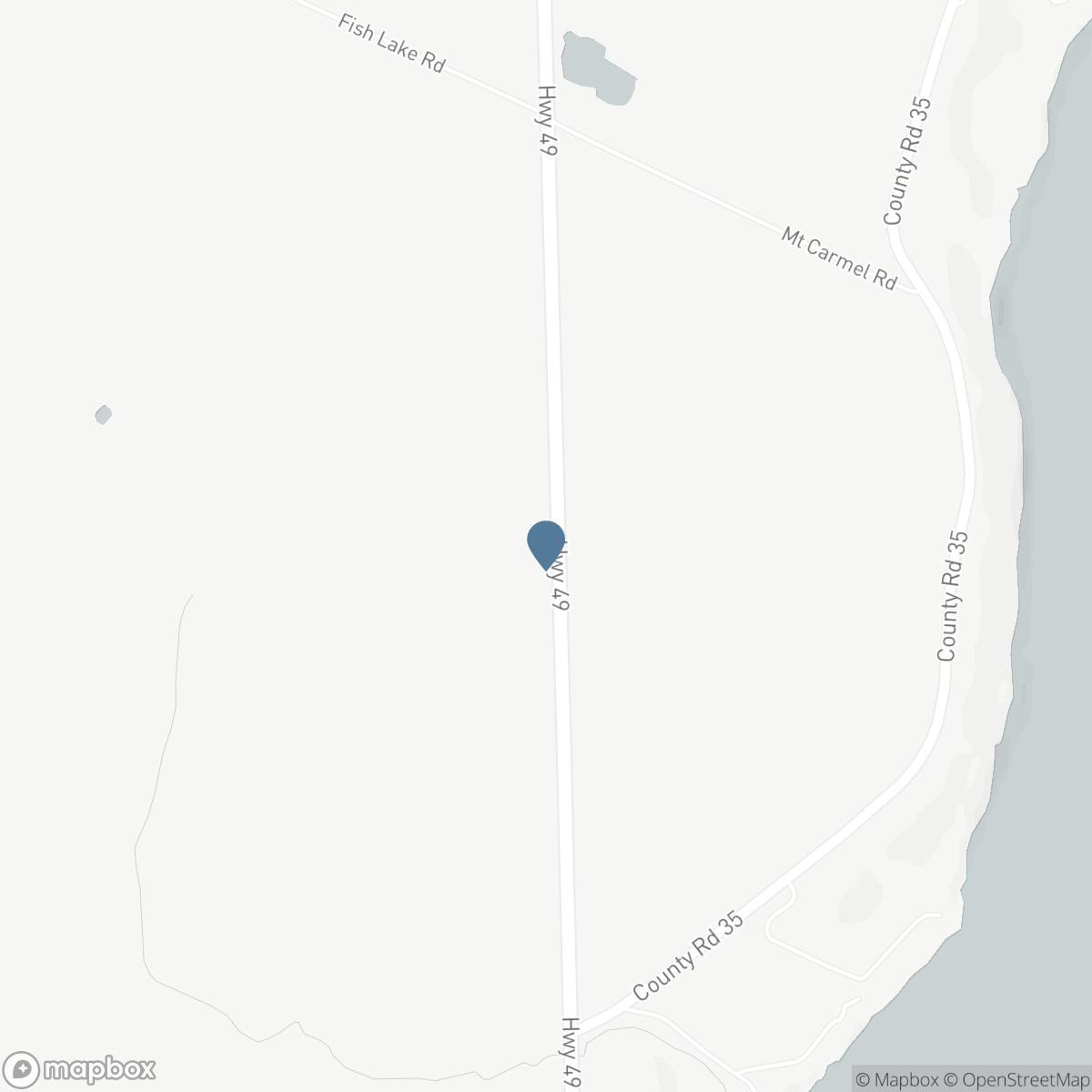 ACROSS FROM 3904 CTY RD 49, Prince Edward, Ontario K0K 2T0